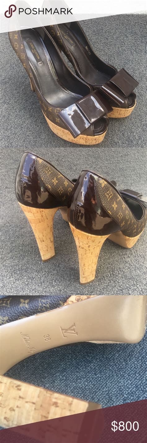 louis vuitton designer heels|louis vuitton platform heels.